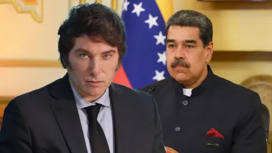 Pelea Maduro y Milei