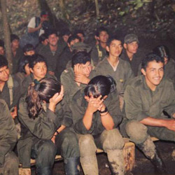 Reclutamiento de menores, FARC, Kienyke