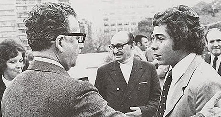 Salvador Allende y Carlos Caszely, Kienyke