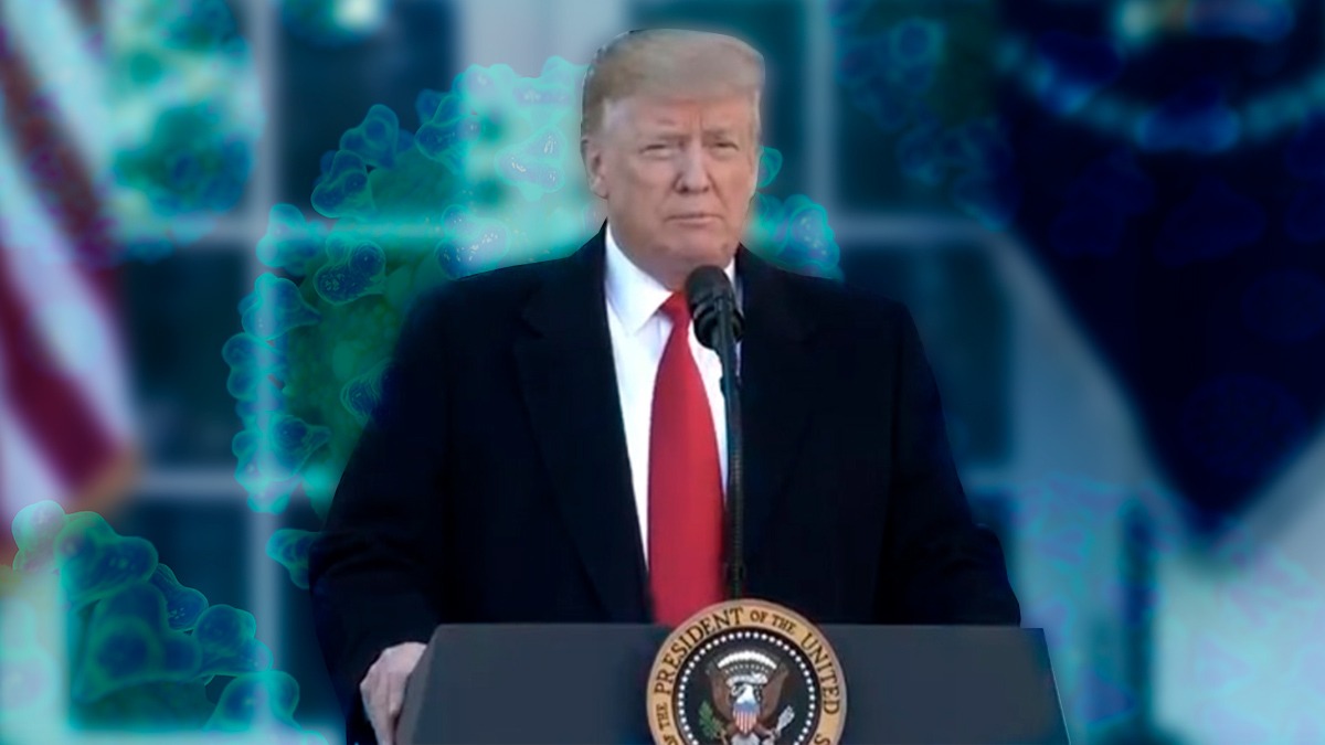 Donald Trump y el coronavirus