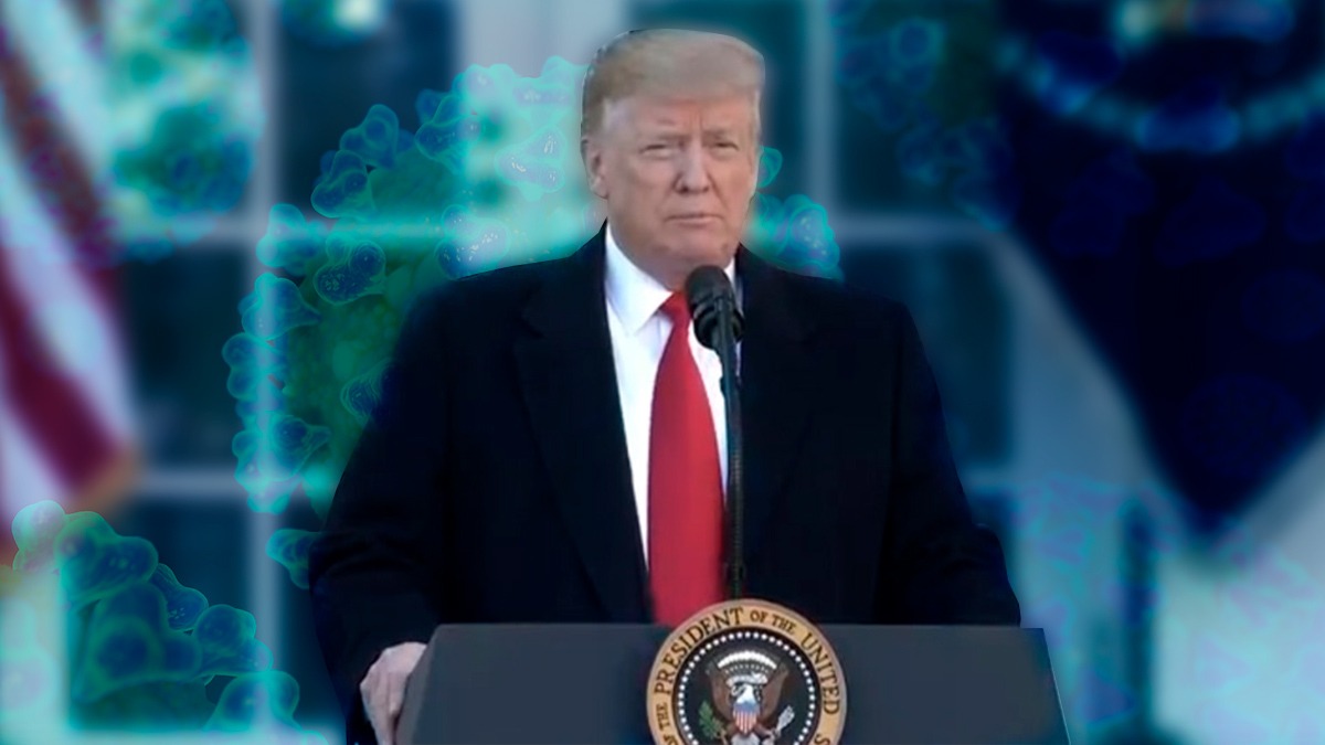 El presidente Donald Trump y su posición frente al Covid Donald Trump y el coronavirus