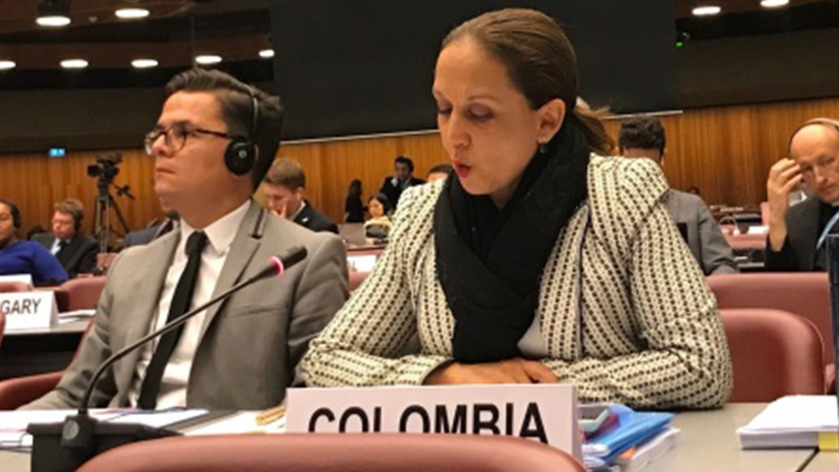 Embajadora ante la ONU Adriana Mendoza