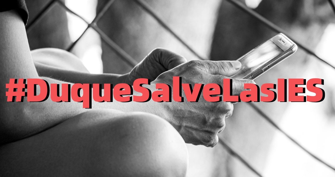 #DuqueSalveLasIES #DuqueSalveLasIES