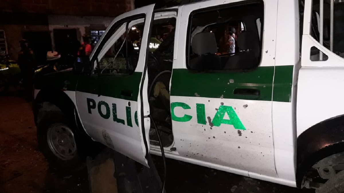 explosión en Cali dejó cuatro policías heridos explosión en Cali dejó cuatro policías heridos
