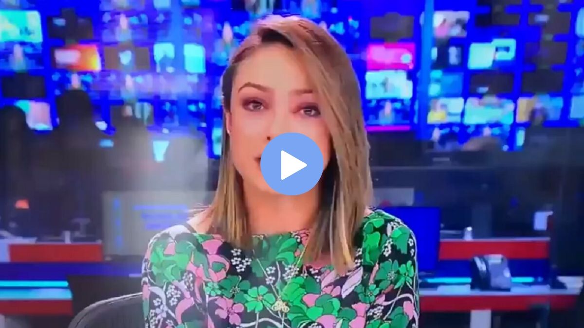 Video Presentadora De Caracol Se Quedo Dormida En Pleno Noticiero Kienyke