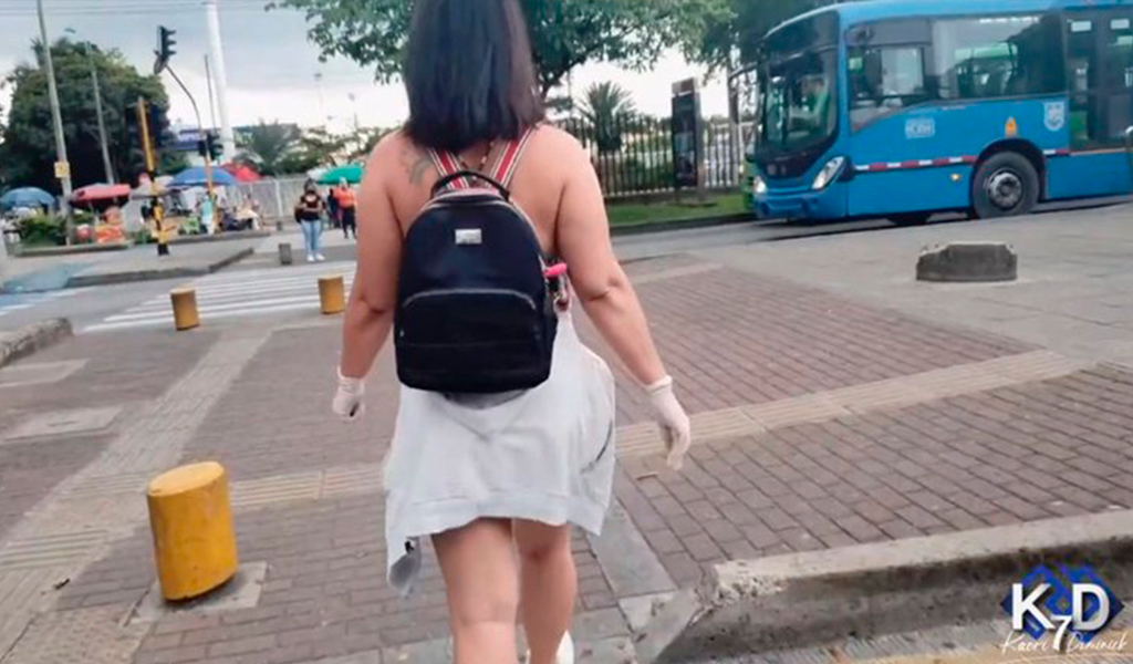 Kathalina López video bus Mio Kathalina López video bus Mio
