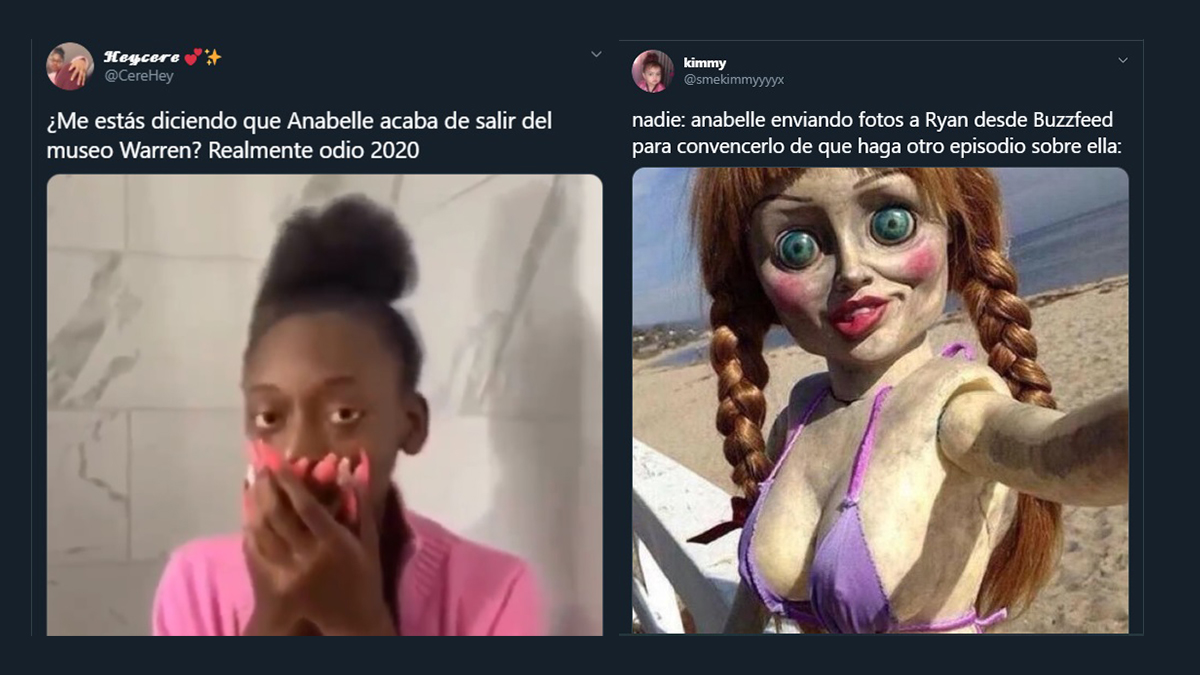 Los memes que dejó la desaparición de Anabelle del museo Warren ...