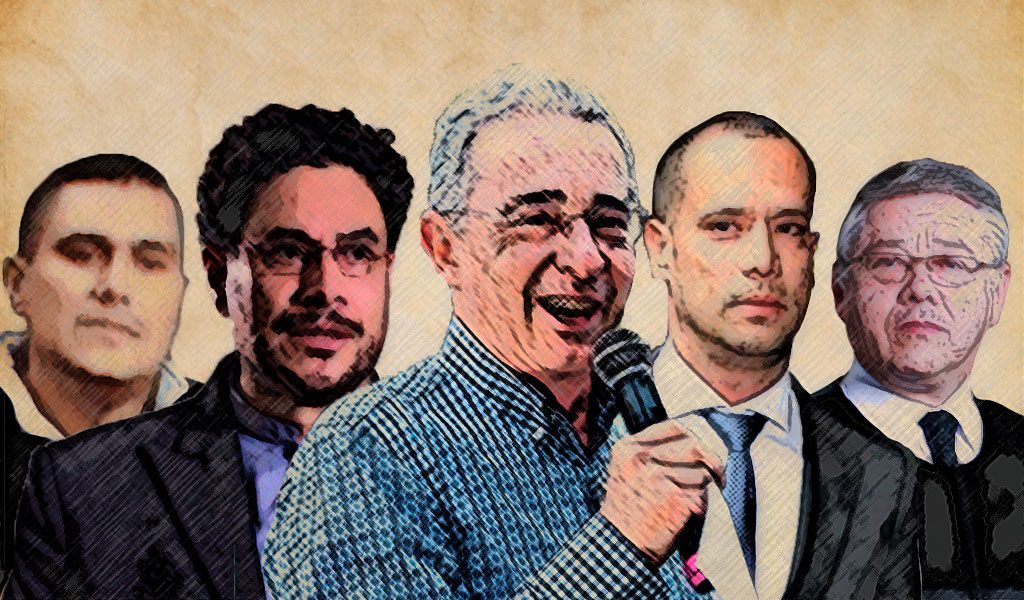 Quién es quién en el caso de Álvaro Uribe