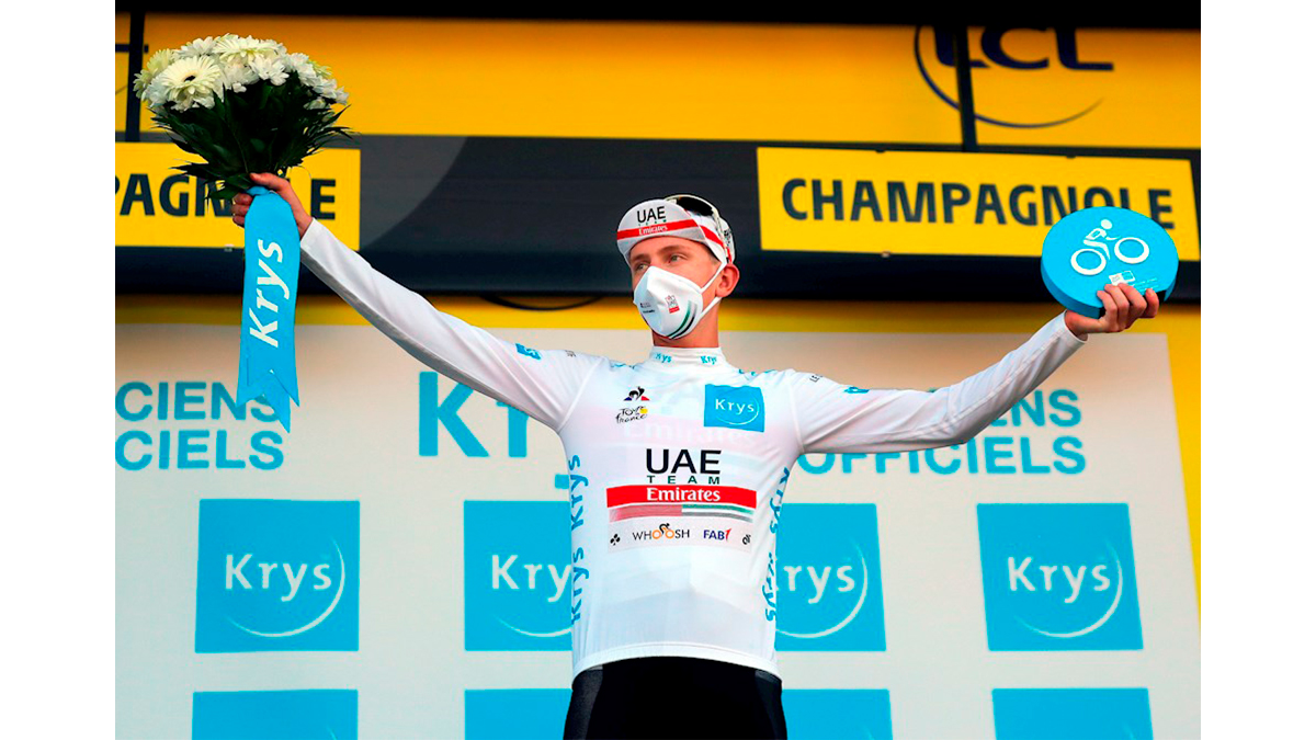 Tadej Pogacar, virtual campeón del Tour de Francia Tadej Pogacar, virtual campeón del Tour de Francia