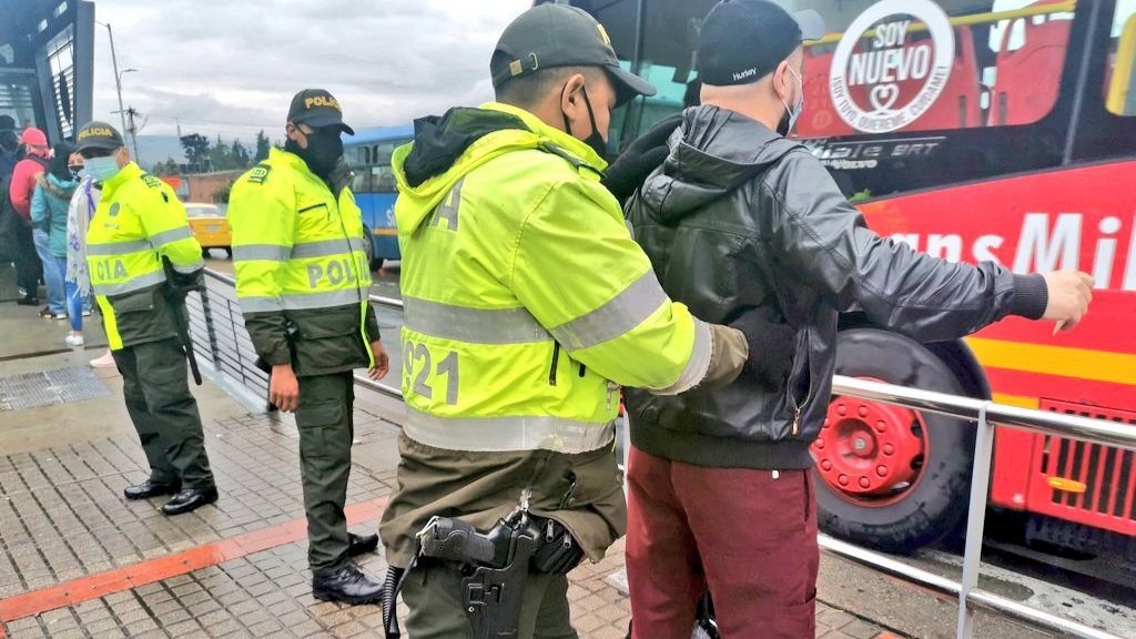 Anuncian plan contra la delincuencia en el transporte público en Bogotá Anuncian plan contra la delincuencia en el transporte público en Bogotáen Bogotá
