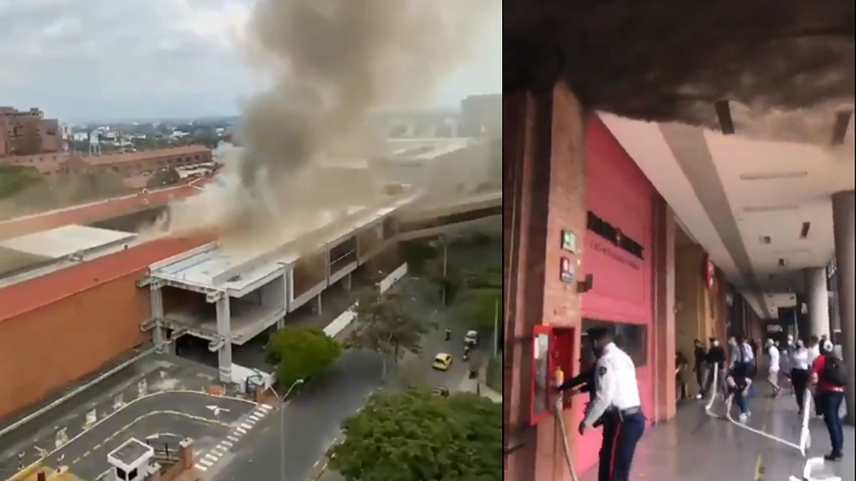 Controlan incendio en Centro Comercial Chipichape de Cali KienyKe