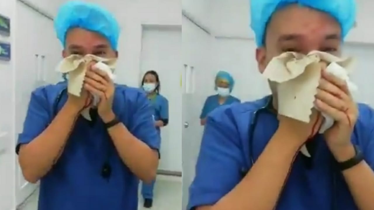 Brutal agresión a médico en Medellín Brutal agresión a médico en Medellín