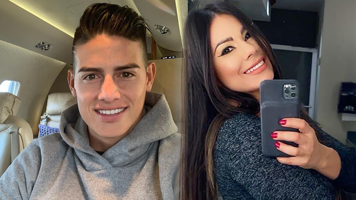 La pregunta incómoda a James Rodríguez sobre Esperanza Gómez La pregunta incómoda a James Rodríguez sobre Esperanza Gómez