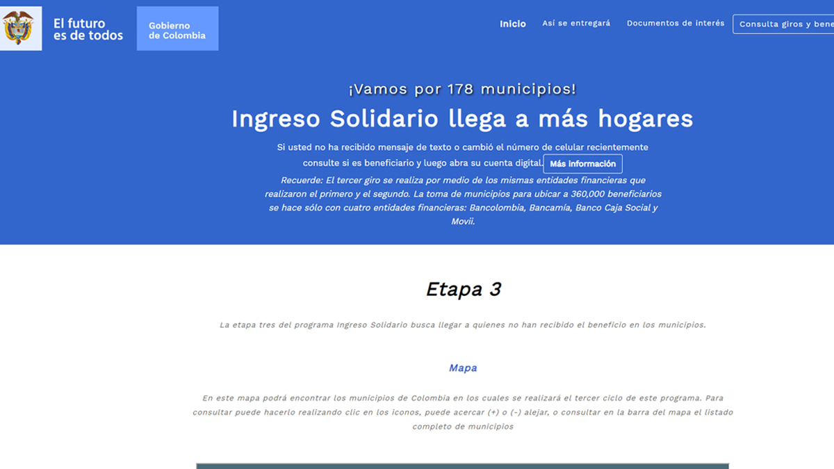 Ingreso Solidario finalizaría si no aprueban Reforma Tributaria Ingreso Solidario finalizaría si no aprueban Reforma Tributaria