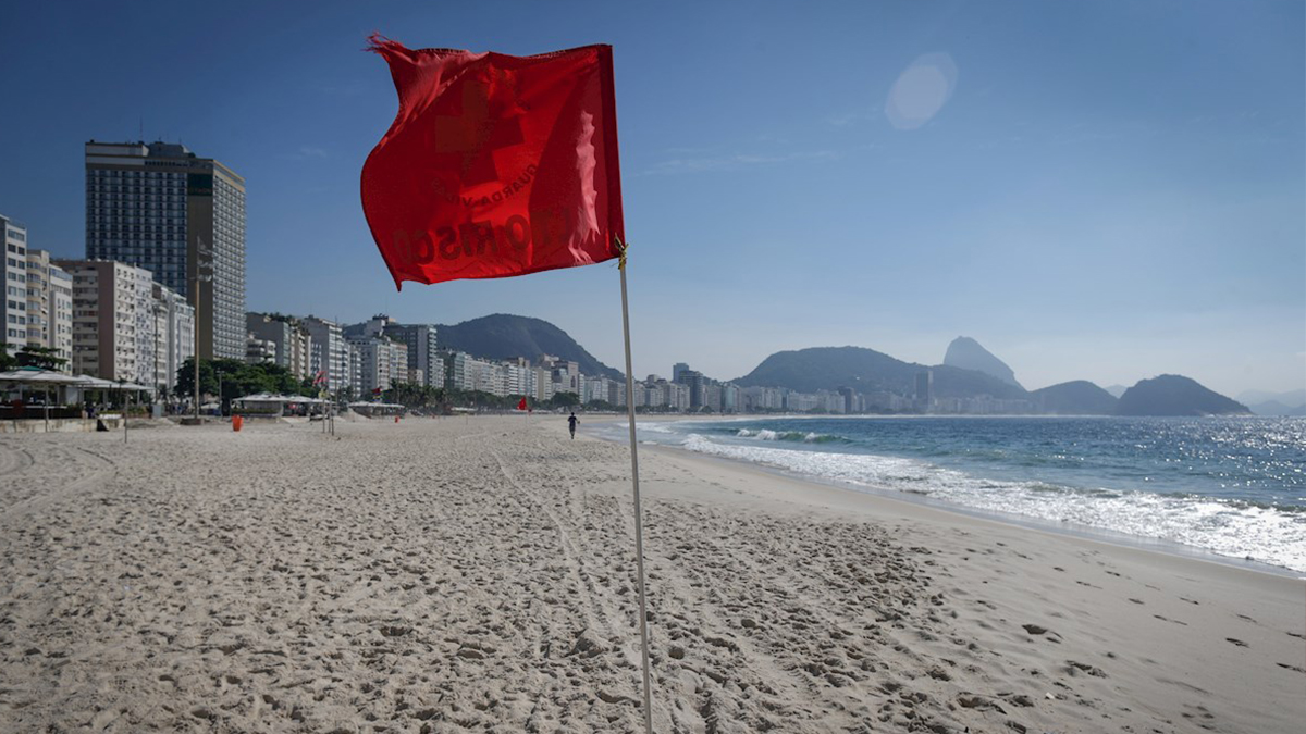 Rio de Janeiro cierra sus playas por el aumento en casos de Covid-19