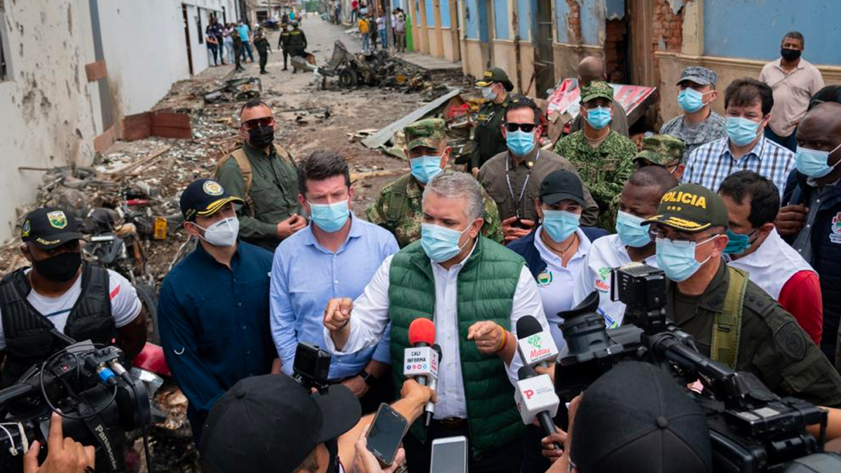 Atentado en Corinto: Duque rechaza acciones criminales Atentado en Corinto: Duque rechaza acciones criminales