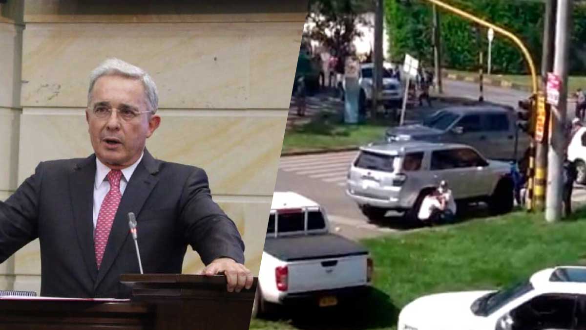 Uribe afirma que hechos en sur de Cali podrían ser legítima defensa Uribe afirma que hechos en sur de Cali podrían ser legítima defensa