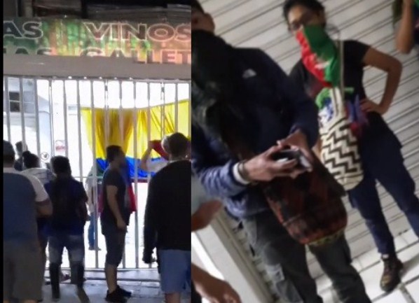 Minga Indígena detuvo a un hombre que al parecer disparó en La Luna en Cali Minga Indígena detuvo a un hombre que al parecer disparó en La Luna en Cali