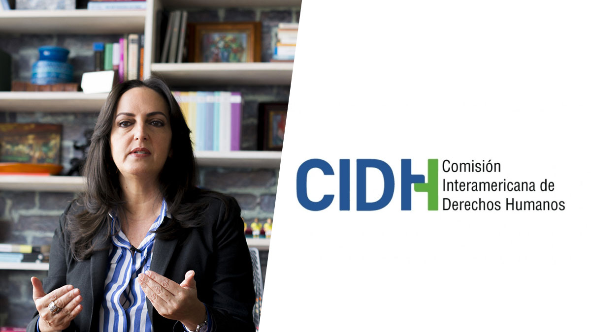 María Fernanda Cabal entregó a CIDH dossier sobre ataques a la Policía María Fernanda Cabal entregó a CIDH dossier sobre ataques a la Policía
