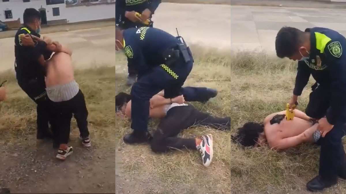 Denuncian presunto caso de abuso policial en Villa de Leyva Denuncian presunto caso de abuso policial en Villa de Leyva