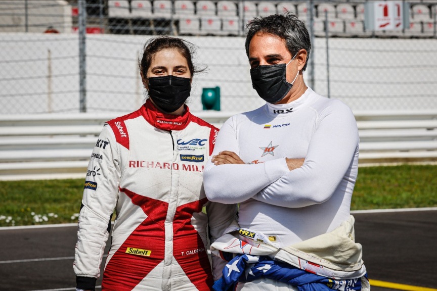 Juan Pablo Montoya y Tatiana Calderón: en tercera ronda del FIA WEC