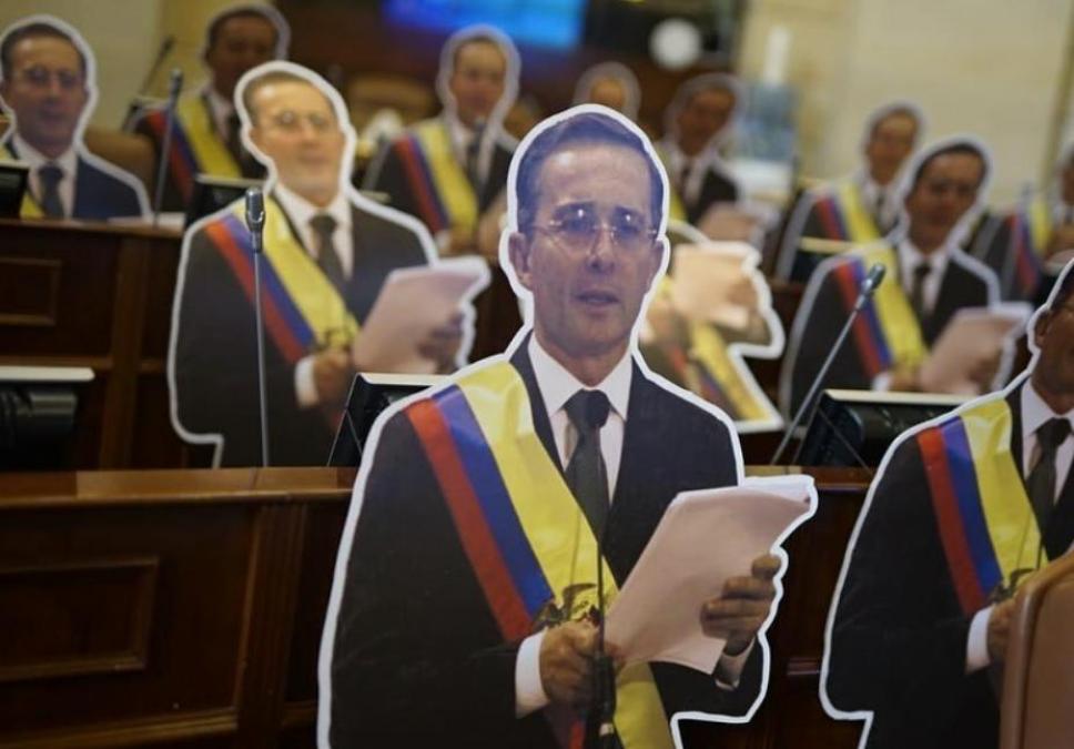 Audiencia de Álvaro Uribe