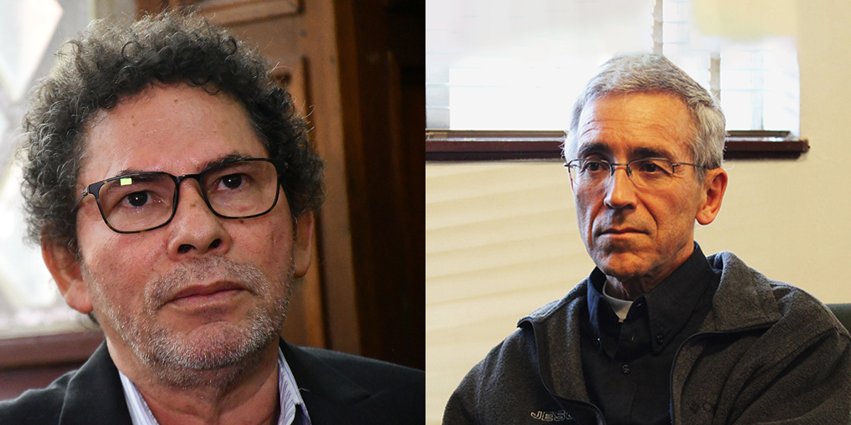Pastor Alape y otros ex-Farc de frente a la Comisión de la Verdad Pastor Alape y otros ex-Farc de frente a la Comisión de la Verdad