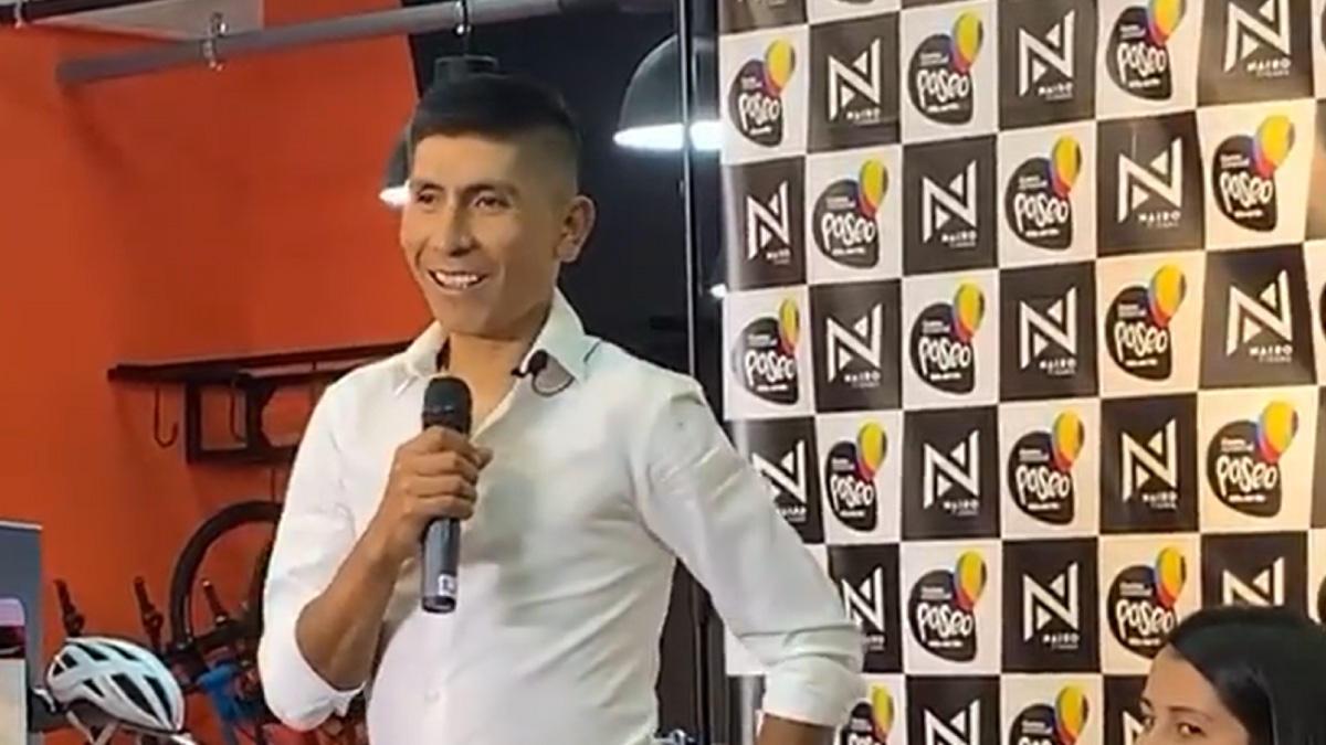 El sueño hecho realidad del papá de Nairo Quintana en Bogotá El sueño hecho realidad del papá de Nairo Quintana en Bogotá