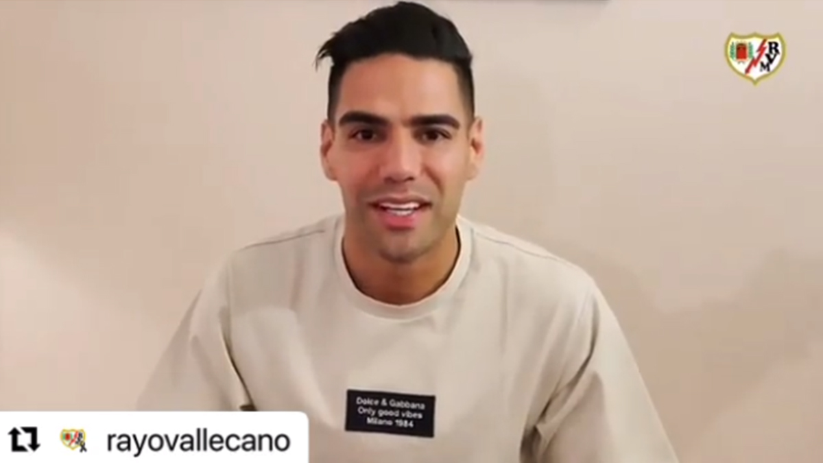 La razón del número '3' de Falcao García en el Rayo Vallecano La razón del número '3' de Falcao García en el Rayo Vallecano