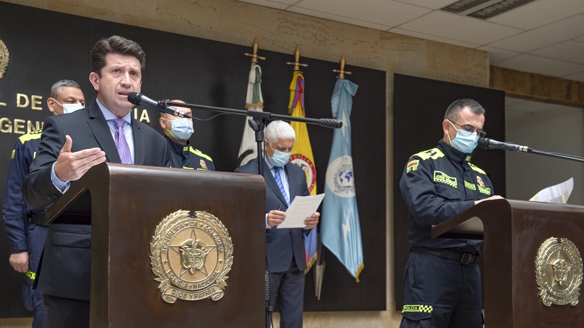 Despliegue de la Policía Nacional por Colombia, ante posibles actos vandálicos Despliegue de la Policía Nacional por Colombia, ante posibles actos vandálicos