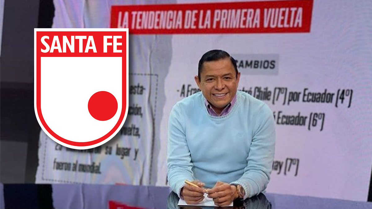 Iván René Valenciano, ¿nuevo hincha de Santa Fe? Iván René Valenciano, ¿nuevo hincha de Santa Fe?