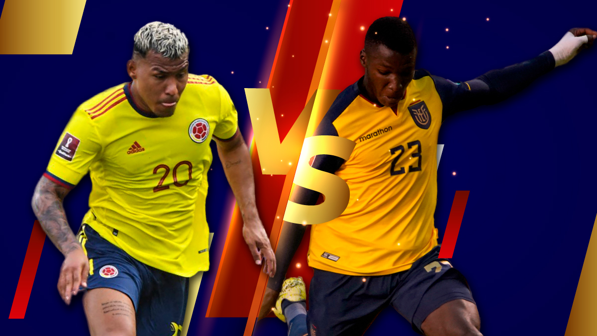 Estadísticas de Colombia vs. Ecuador en las Eliminatorias Sudamericanas