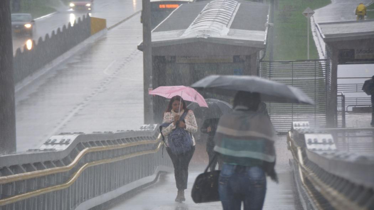Segunda temporada de lluvias en Bogotá Segunda temporada de lluvias en Bogotá
