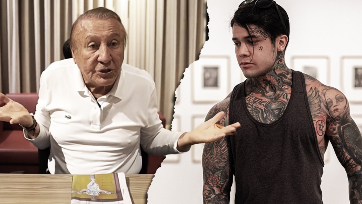 Rodolfo Hernández y Yeferson Cossio. Rodolfo Hernández.