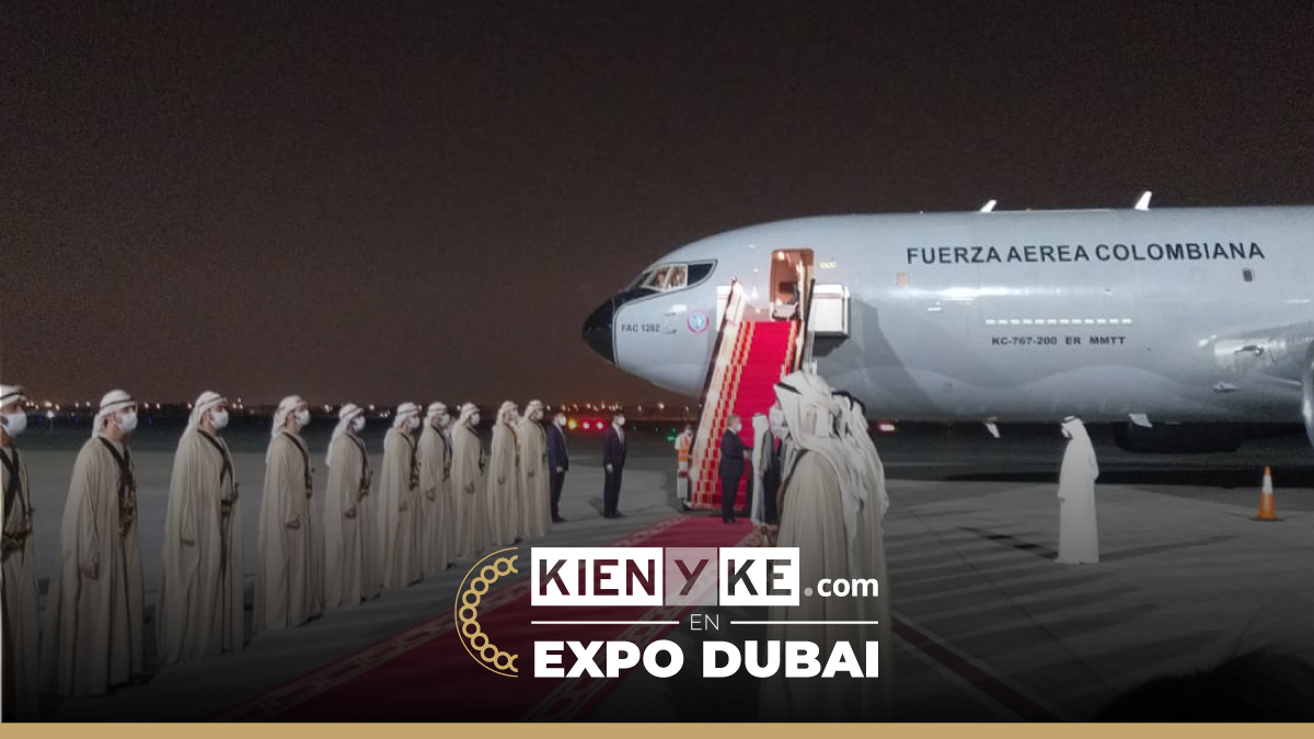 Llega Iván Duque a Dubai llega Iván Duque a Dubai