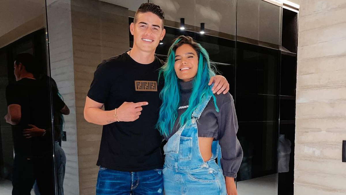 James Rodríguez Karol G James Rodríguez Karol G