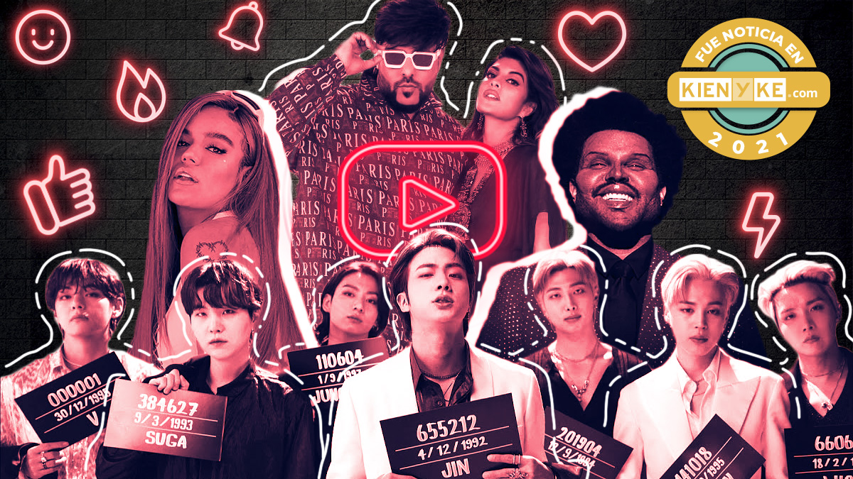 Los videos musicales más vistos en Youtube Los videos musicales más vistos en Youtube