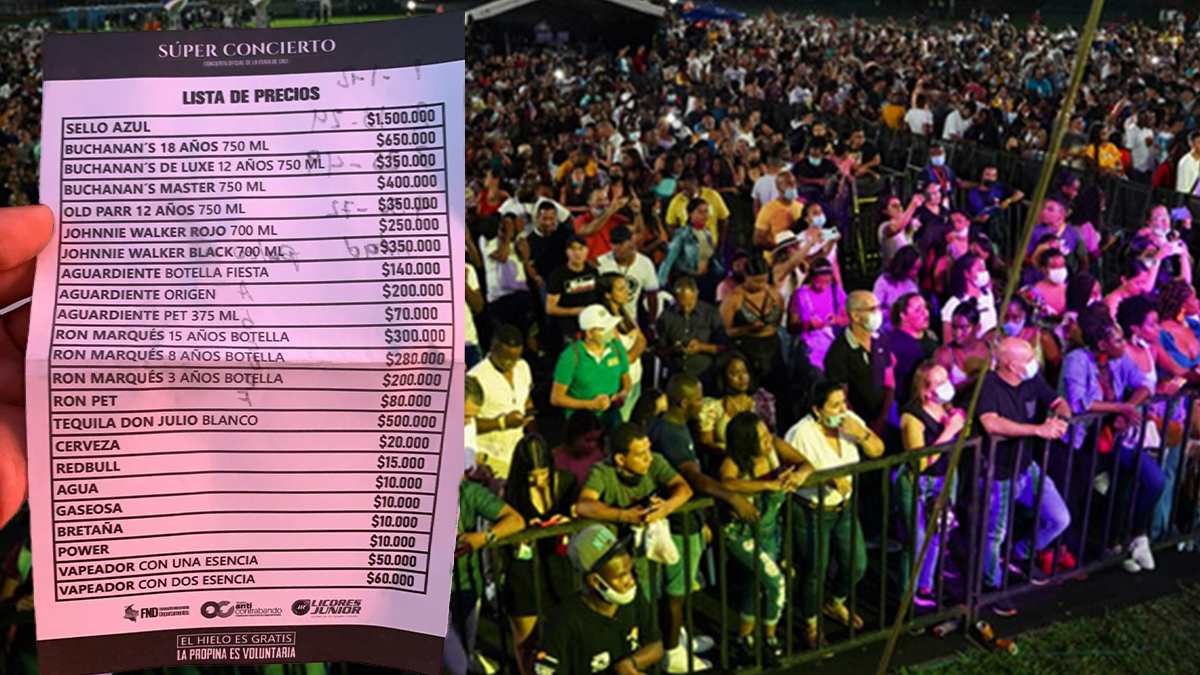 Critican altos precios en Súper concierto de la Feria de Cali KienyKe