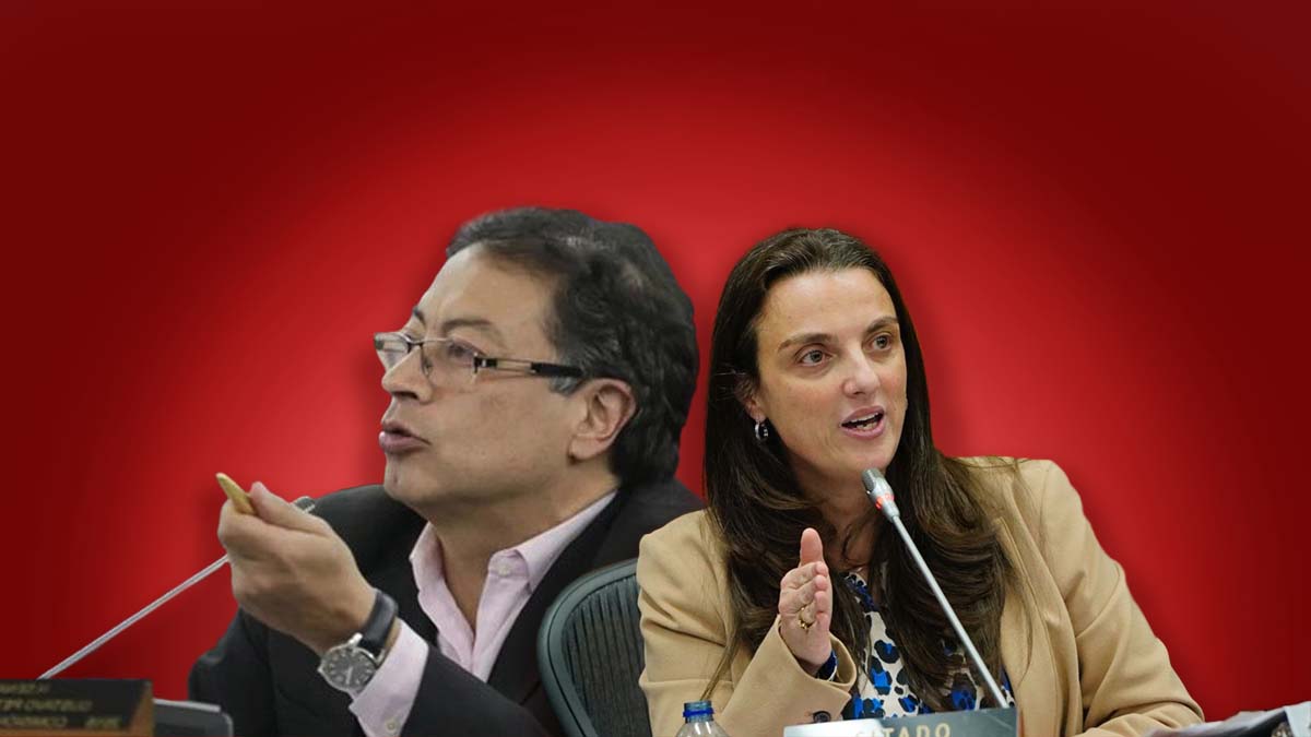 Karen Abudinen estalla contra Petro por su discurso en España Karen Abudinen estalla contra Petro por su discurso en España