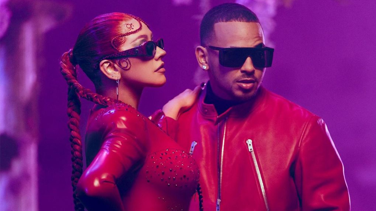 Christina Aguilera y Ozuna Christina Aguilera y Ozuna