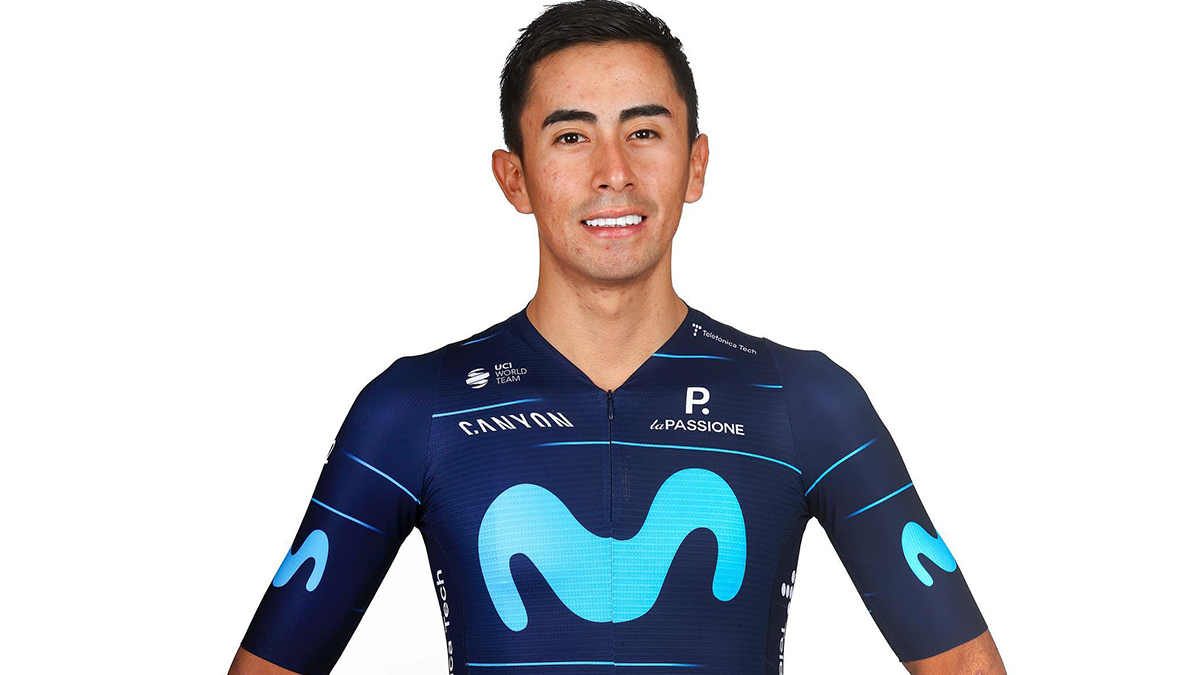 Iván Ramiro Sosa, líder del Movistar Team para el Giro de Italia