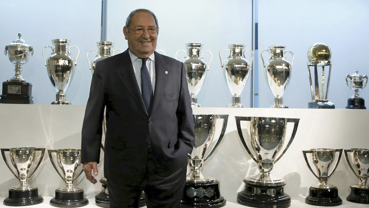 El adiós de Paco Gento, presidente de honor del Real Madrid El adiós de Paco Gento, presidente de honor del Real Madrid