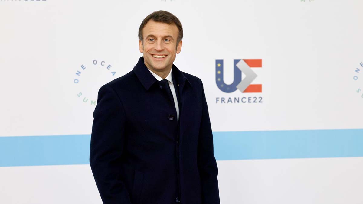 Presidente francés Emmanuel Macron Presidente francés Emmanuel Macron