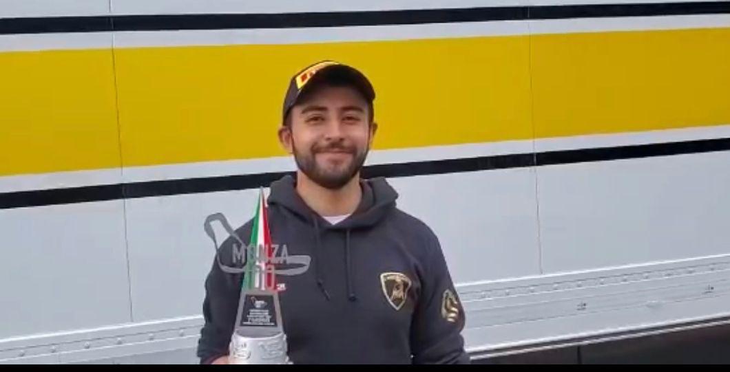 Andrés Méndez obtuvo una gran actuación en Monza