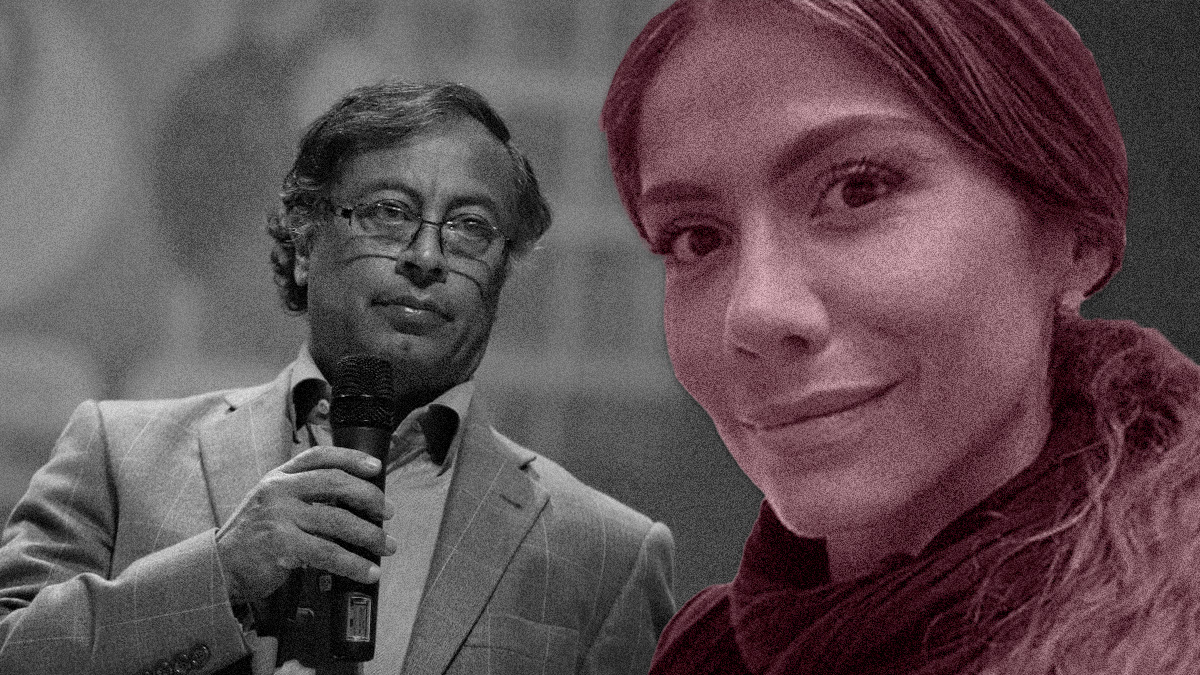 Catherine Juvinao y Gustavo Petro Catherine Juvinao y Gustavo Petro
