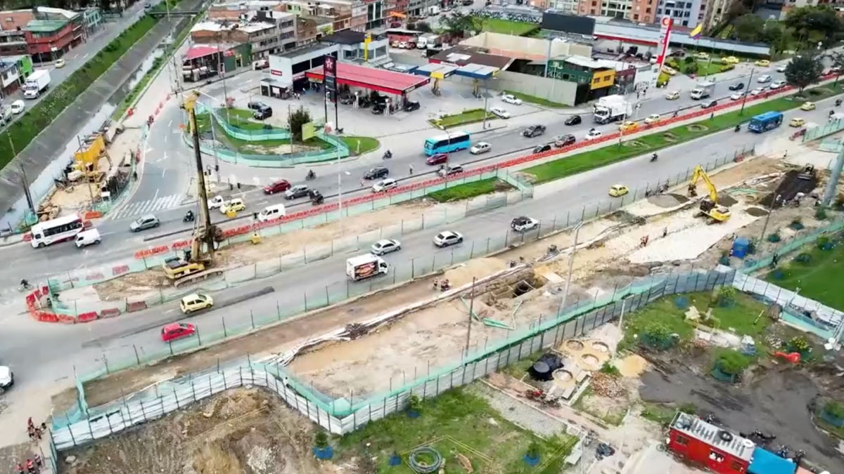 ¿Cómo van las obras de la Avenida 68 en Bogotá? 