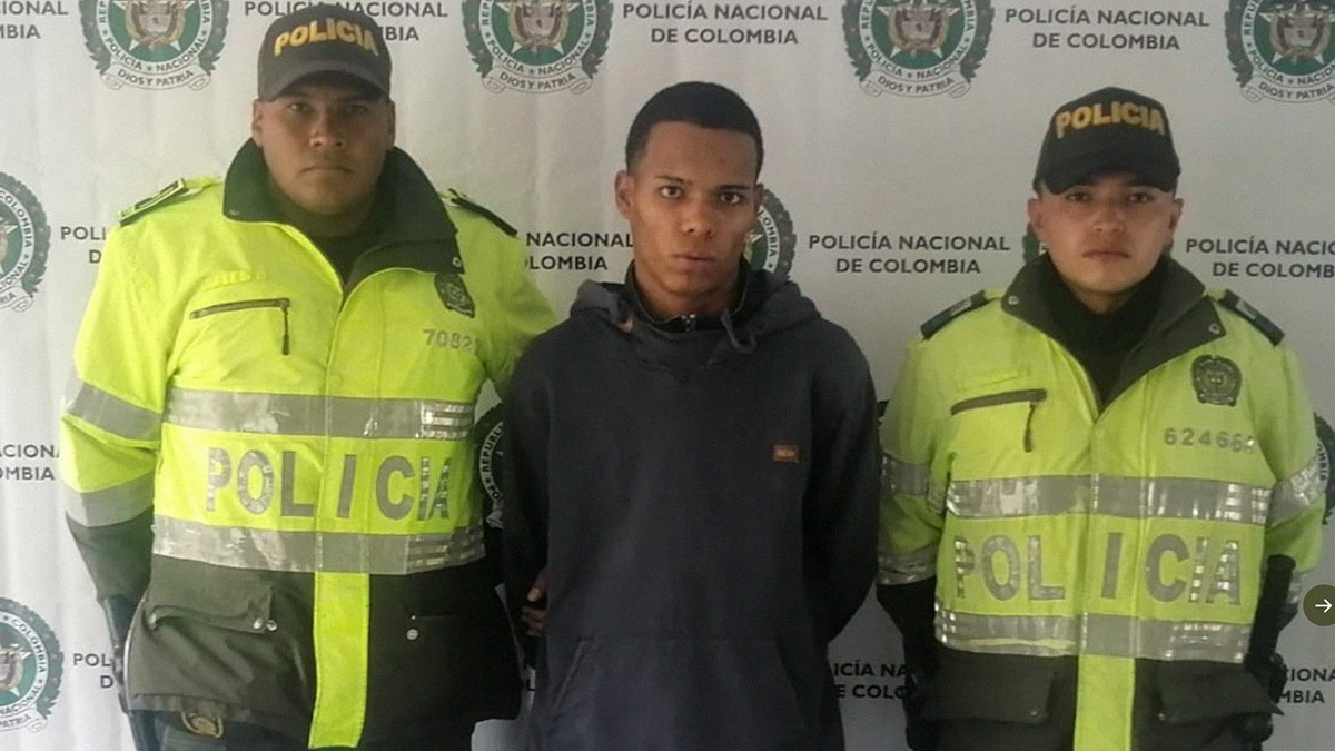 Policía capturó a temido delincuente en el sur de Bogotá