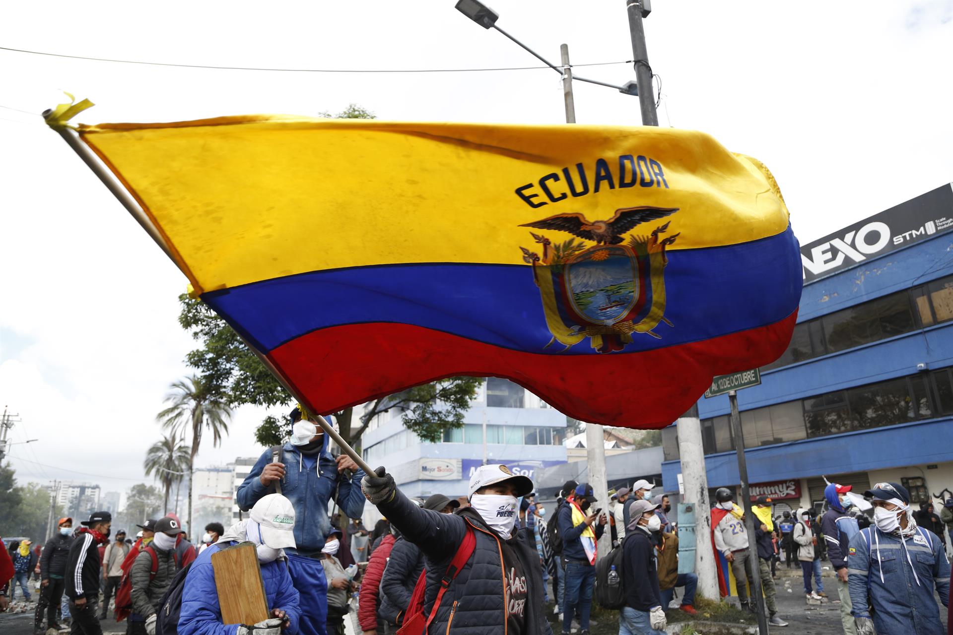 dialogos manifestantes Ecuador noticias Parlamento Virgilio Saquicela