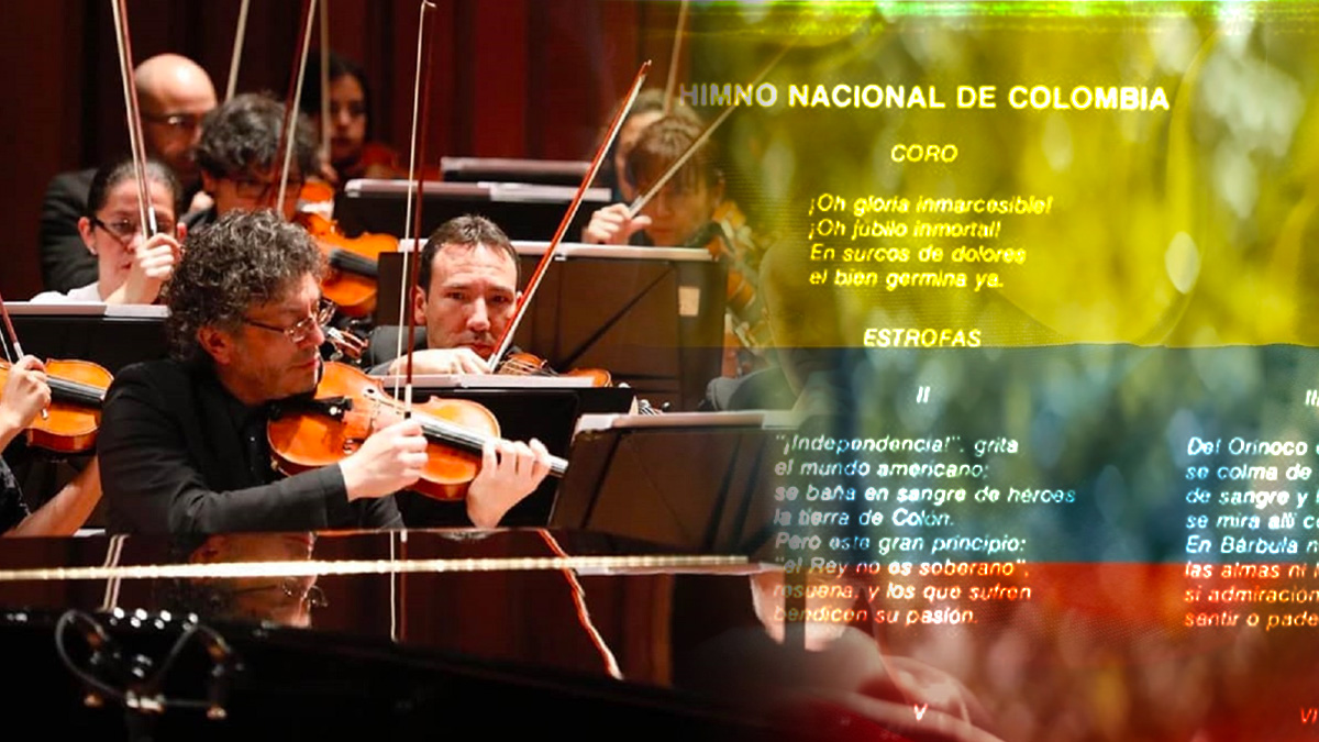 Himno de Colombia Orquesta Filarmónica de Bogotá