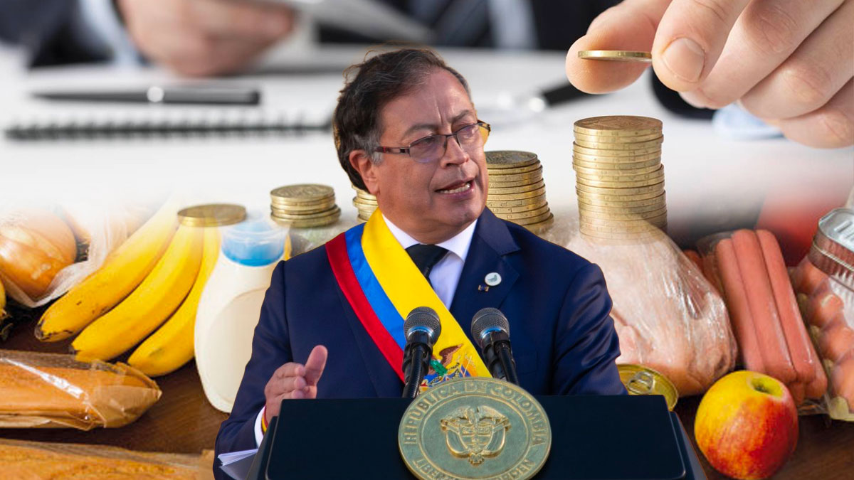 reforma tributaria Petro noticias Colombia alimentos canasta familiar 